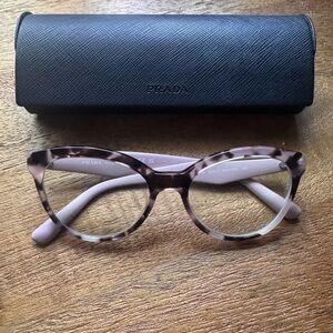 Prada Blush snd Brown Women's Glasses